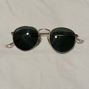 Rayban Round Metal Sunglasses